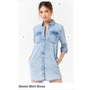 Denim Shirt Dress